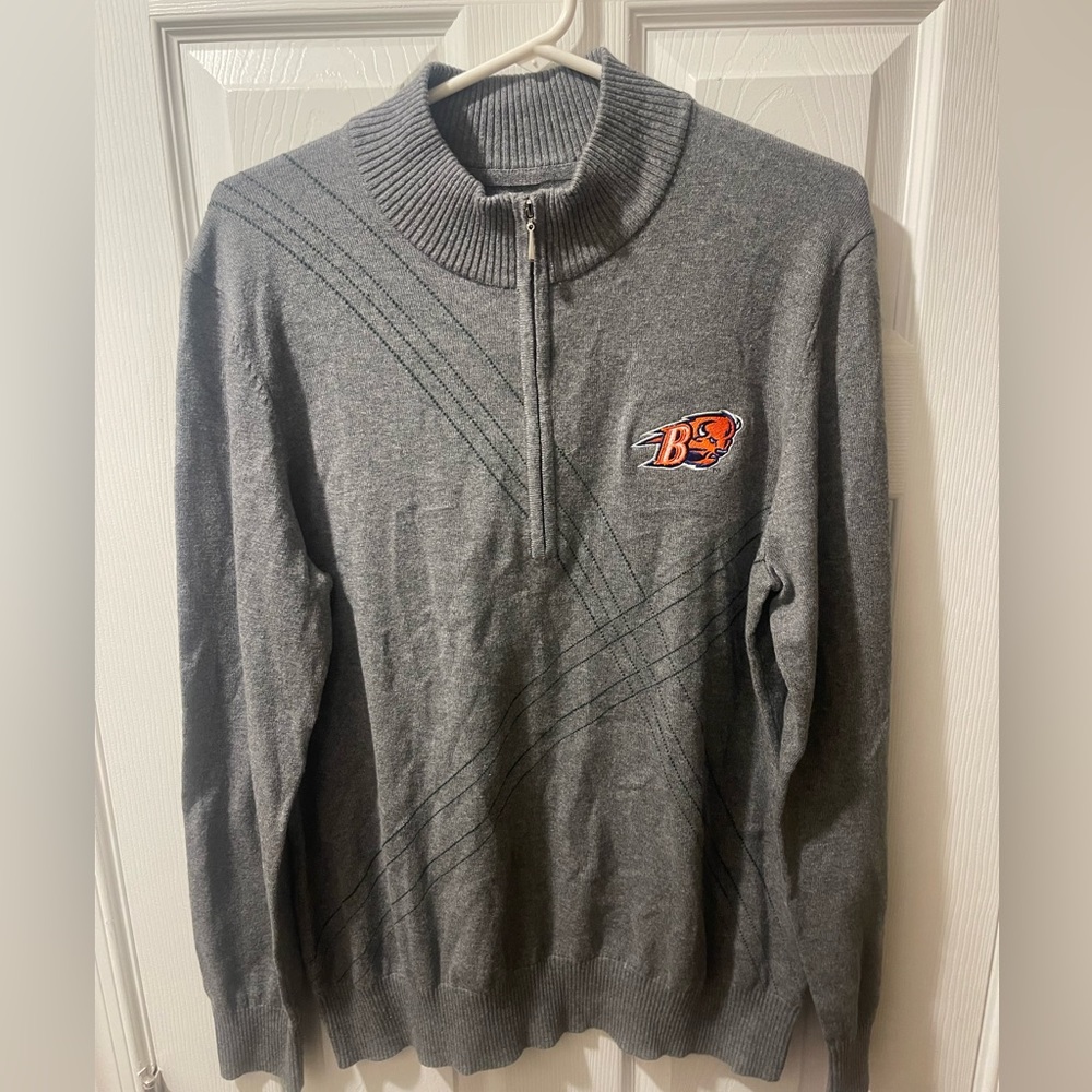 Cutter & Buck Bucknell Long Sleeve Quarter Zip Sweater Men’s Sz XL‎